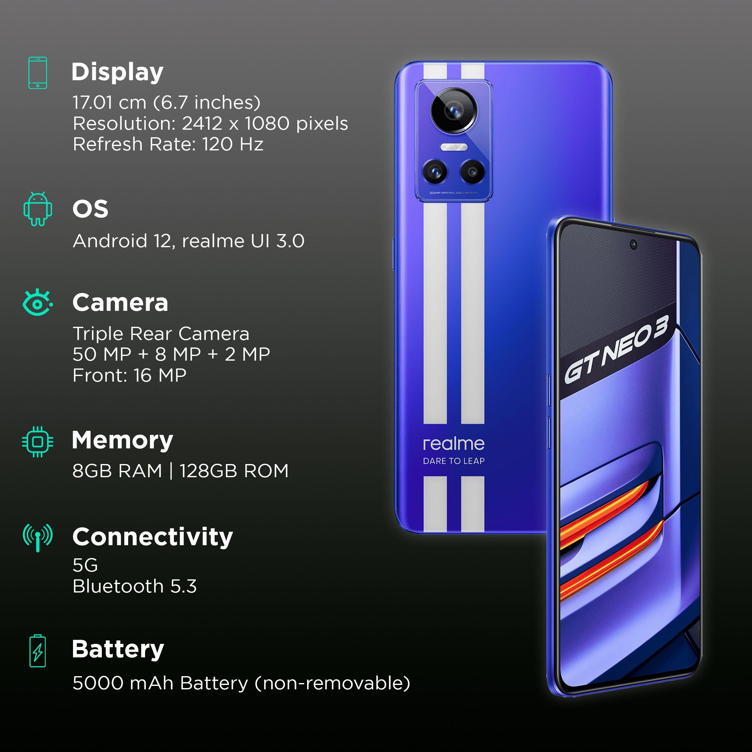 realme gt neo3 5g ブルー Realme GT Neo 3 150W review: Super-fast charging heads up a